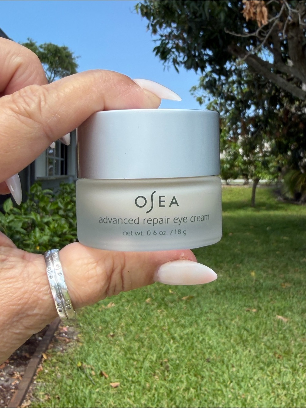 OSEA Advanced Repair Eye Cream Frosted Glass
